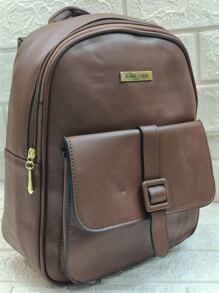 Women Fashion Backpacks - 紫紅色 - 查看 1