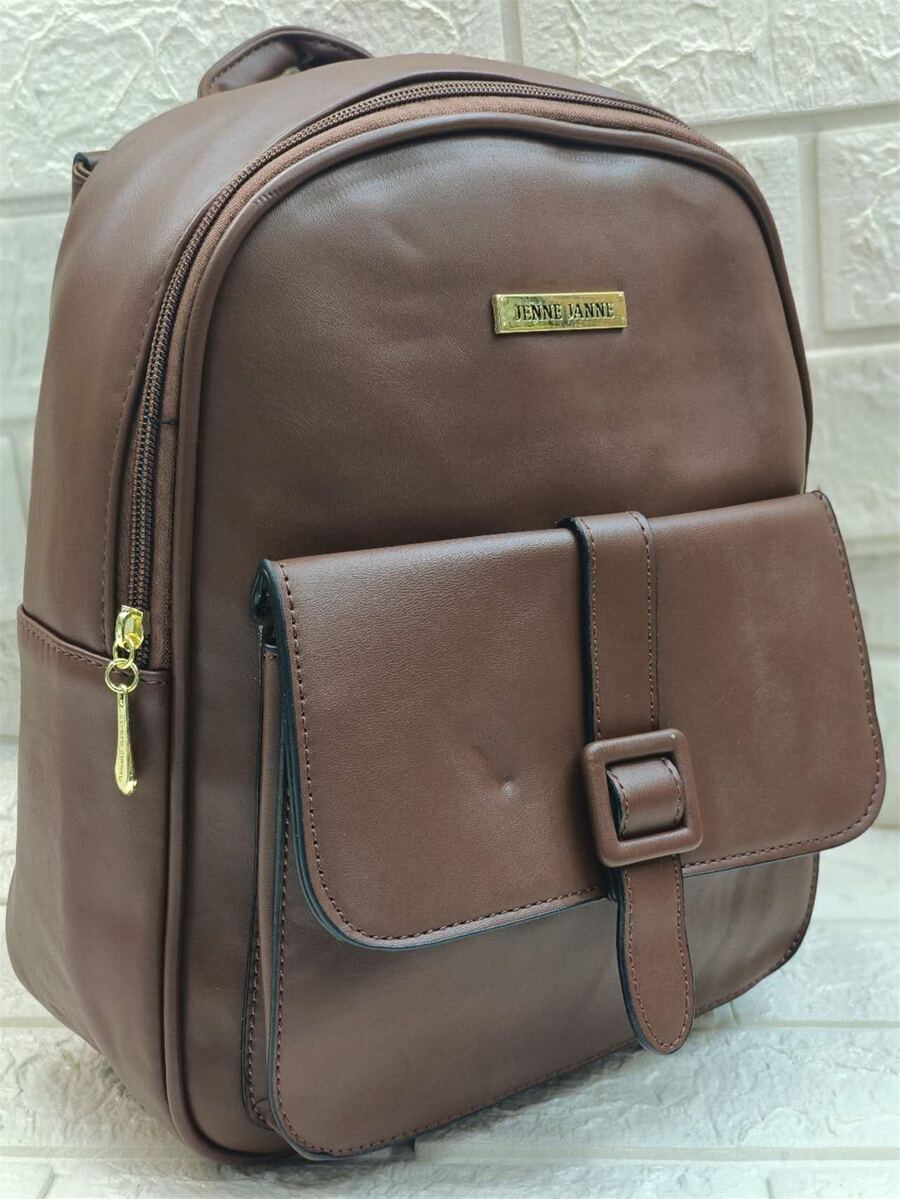 Women Fashion Backpacks - 紫紅色 - 查看 1