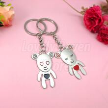 Par llaveros para pareja enamorados casados recordatorio de amor.