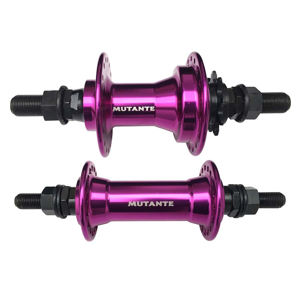 Par Mazas Mutante Bmx, Cassette Sellado De 9 Dientes