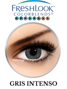 Fresh Look Pupilentes Fashion Colors With Case Included. - Dark Grey - View 3