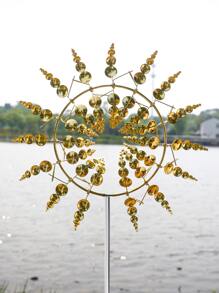 1 Sắt Vật Trang Trí Sân Vườn, Vòng Vàng Hiện Đại Trang Trí Làm Vườn Bãi Cỏ Vật Trang Trí Cho Gia Đình - Nhiều màu - Xem 2