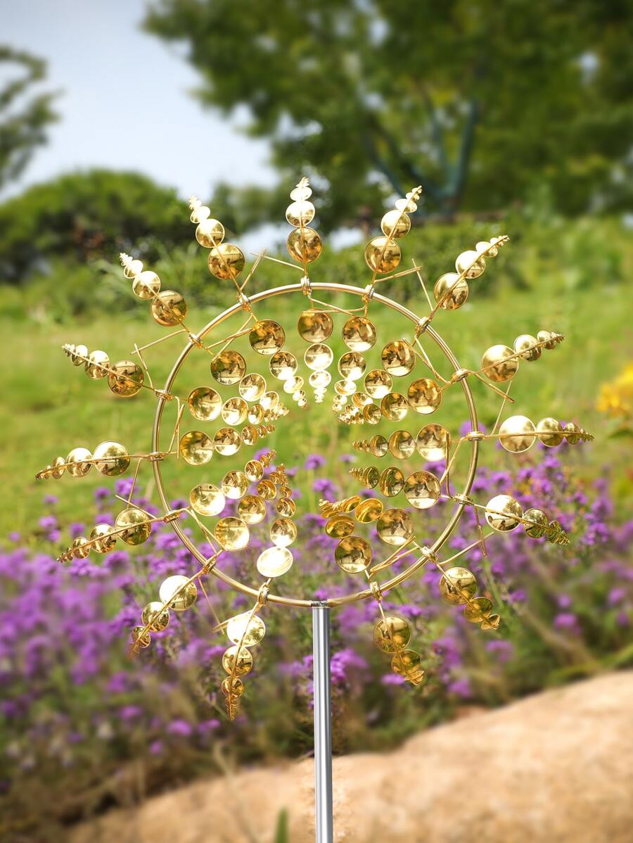 1 Sắt Vật Trang Trí Sân Vườn, Vòng Vàng Hiện Đại Trang Trí Làm Vườn Bãi Cỏ Vật Trang Trí Cho Gia Đình - Nhiều màu - Xem 1