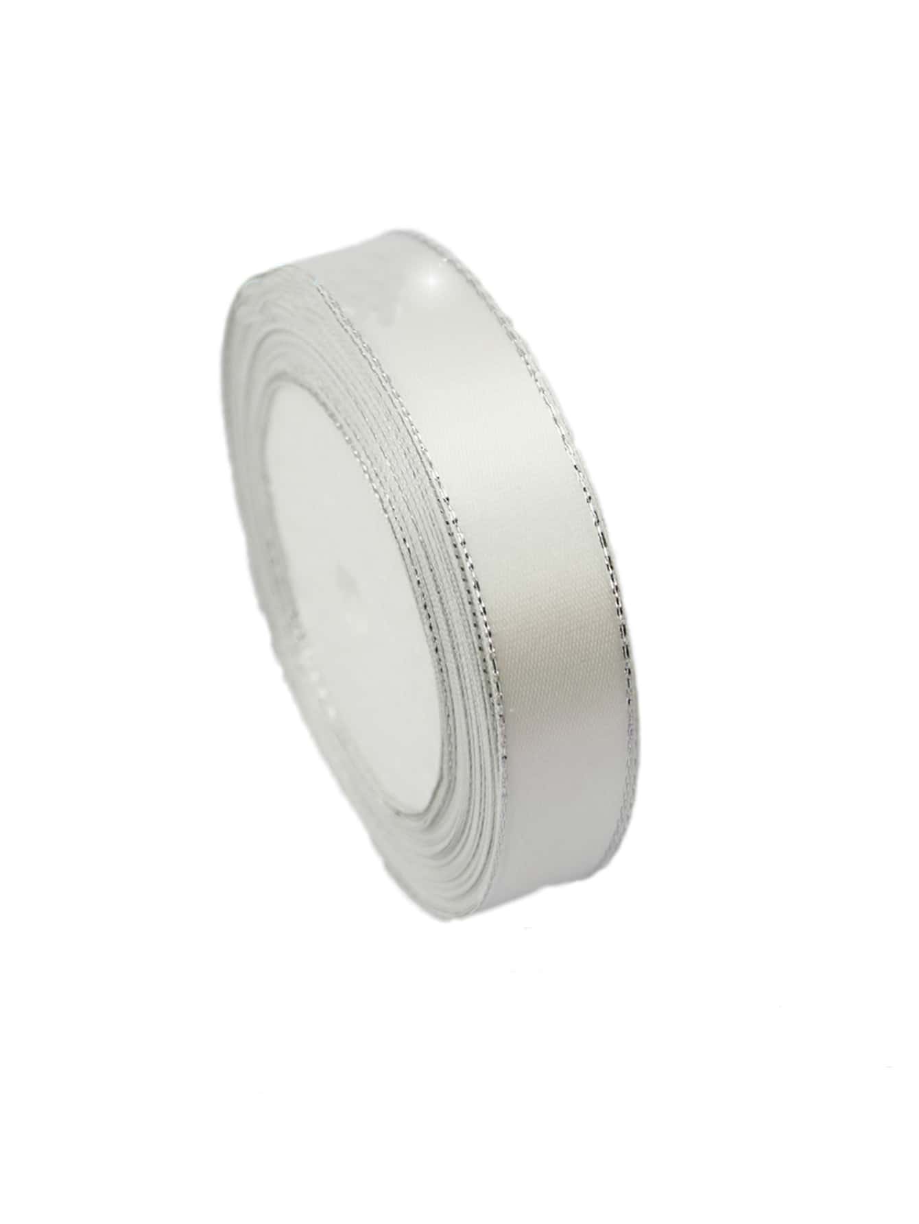 (25 Yards/batch) 2cm White Satin Ribbon Gift Flowers Packaging Ribbon ...