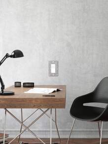 1 件壁板插座盖，电源插座插头盖，标准尺寸 4.50 英寸 X 2.76 英寸，银色水钻闪亮装饰灯开关盖板，适用于卧室配件家居装饰，贴纸，墙贴花，乙烯基贴花用于家居装饰，春季装饰物品让您的家焕然一新，节日装饰贴纸礼物生日毕业 - 銀色 - 查看 5