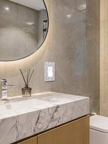 1 件壁板插座盖，电源插座插头盖，标准尺寸 4.50 英寸 X 2.76 英寸，银色水钻闪亮装饰灯开关盖板，适用于卧室配件家居装饰，贴纸，墙贴花，乙烯基贴花用于家居装饰，春季装饰物品让您的家焕然一新，节日装饰贴纸礼物生日毕业 - 銀色 - 查看 8