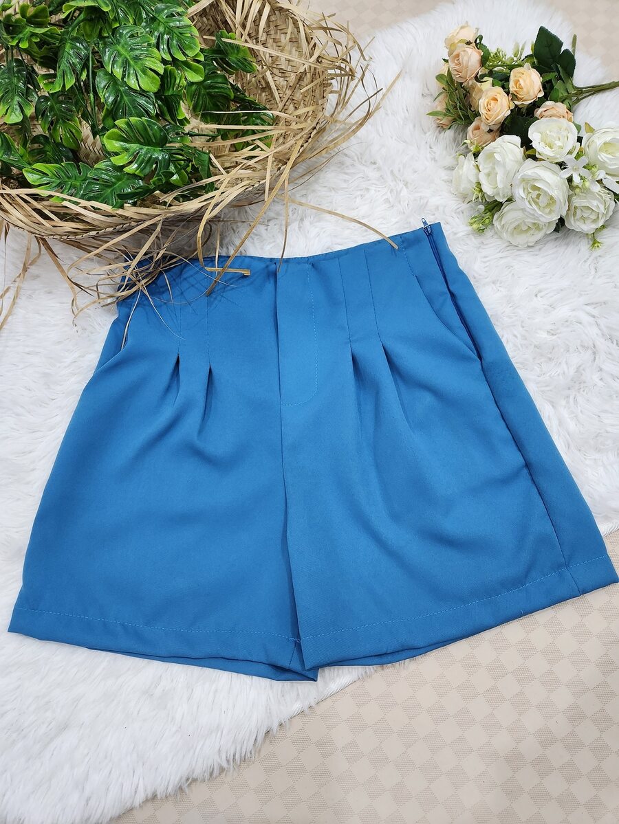 Women Shorts - Màu xanh lam - Xem 1