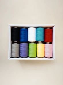 1set Assorted Color Sewing Thread - Color - View 1