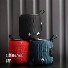 戶外無線迷你揚聲器便攜式 Ipx6 防水 3d 立體聲環繞 Tf Fm Aux Bt 手機揚聲器 - 紅色 - 查看 9