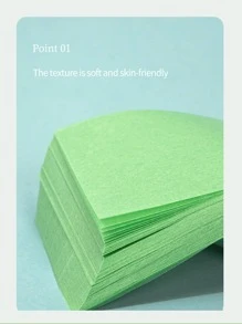 100 piezas/Caja Limpiador facial Papel absorbente de aceite, Papeles absorbentes faciales, Para absorber el aceite facial Papel suave portátil con fragancia, Papel absorbente de doble cara para piel grasa, Herramienta cosmética, Papel secante con diseño de fácil apertura, Herramienta de maquillaje, Cuidado de la piel, Decoración de la habitación, Decoración del hogar, Decoración del dormitorio, Baño, Regalos de Navidad, Decoración del baño, Viaje, Artículos de viaje, Boda, Fiesta de Navidad, Regalos para mamá, Hogar, Habitación, Decoración de la casa, Regalo de Navidad, Regalos para mamá, Cumpleaños, Decoración de la habitación rosa, Decoración de la sala de estar, Dormitorio, Regalos para hombres, Regalos para papá, Hongo, Año Nuevo, Mamá, Accesorios, Regalos para papá, Amigos, Regalo divertido - verde menta - Ver 6