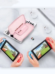 Storage Bag Case Compatible With Switch And Switch Lite Switch OLED Switch 2 Switch2 - Baby Blue - View 7