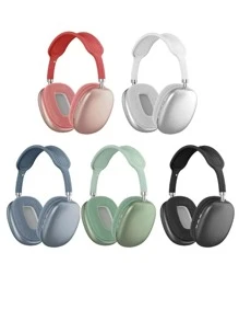 Max P9 Air Bluetooth Wireless Headphones With Rechargeable Microphone - 灰色 - 查看 2