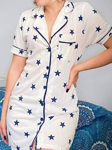 Women Nightgowns & Sleepshirts - Champagne - View 3