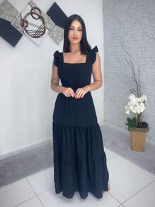 Women Dresses - Black - View 1