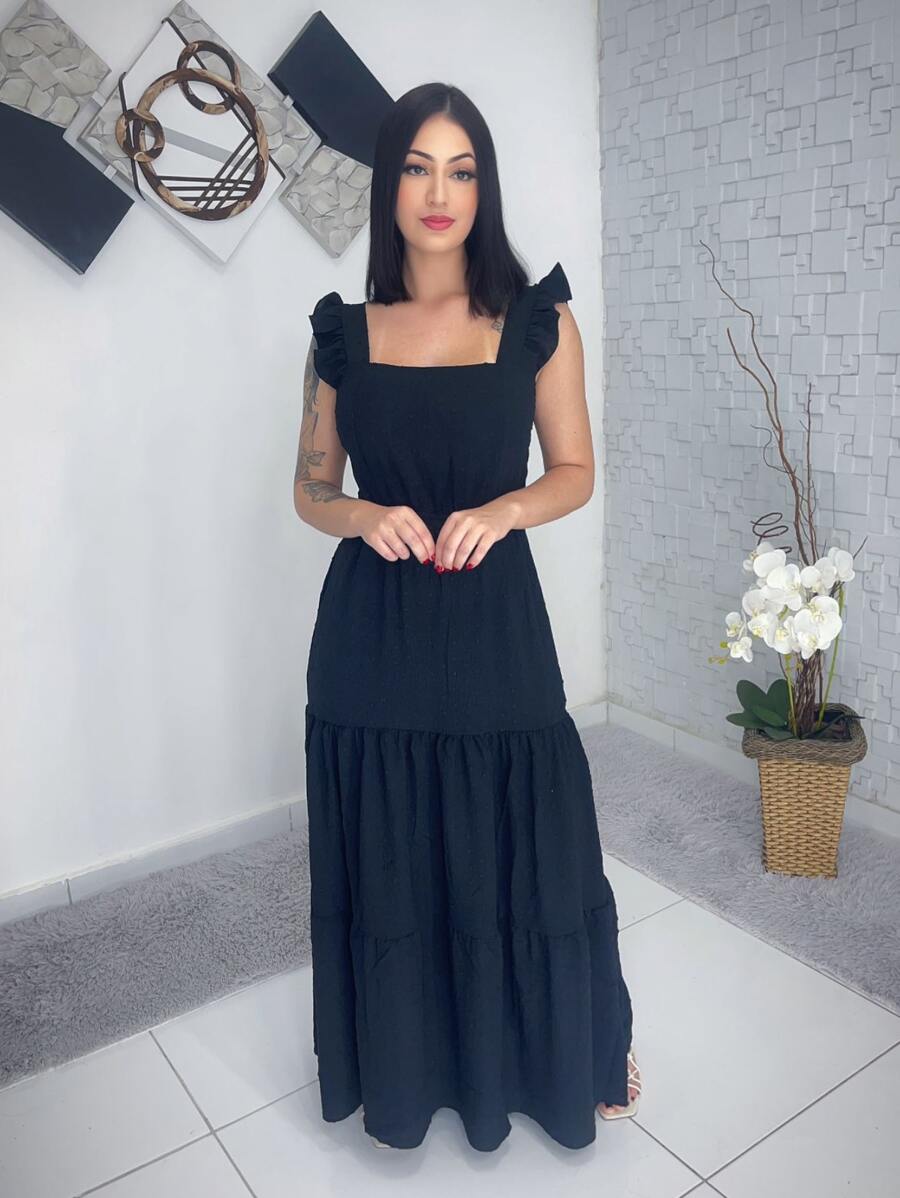 Women Dresses - Black - View 1