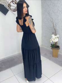 Women Dresses - Black - View 2