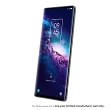 Điện thoại thông minh TCL 20 Pro 5G | RAM 6GB + ROM 256GB | Bộ xử lý Qualcomm Snapdragon 750G (SDM7225) | Pin 4500mAh | Màn hình AMOLED FHD+ 6.67 inch | Android 11 | Độ phân giải FHD+ (2400 x 1080) | Kính 3D hai mặt | Màu Xám Bụi Trăng (Không hỗ trợ mạng 5G của AT&T) - Xám - Xem 2