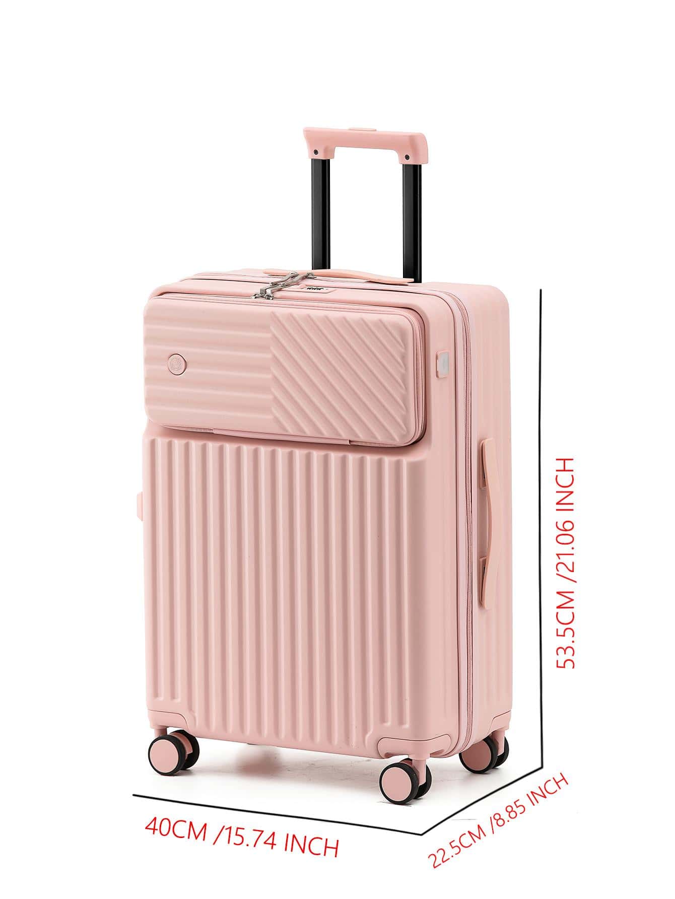 Travel MultiPurpose Luggage, 360° Swivel Wheels With USB Port, 20 Inch