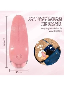 Spielzeug für Erwachsene, Sexspielzeug, Vibrator, Spielzeug für Erwachsene, Dildos, Vibratoren, Dildos, Frauenspielzeug, sexuelles Wohlbefinden, Vergnügen für Erwachsene, Frauen Sexprodukte für Erwachsene, Masturbator, 10 Frequenz Mehrgeschwindigkeits realistischer Zungenvibrator, USB Aufladung, wasserdichtes Spielzeug, Frauen Klitoris, vaginale Stimulation, kann sexuelle Produkte für den Innen  und Außenbereich sein