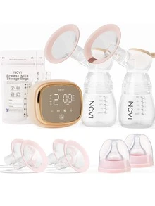 NCVI electric double breast pump - Yellow - View 8