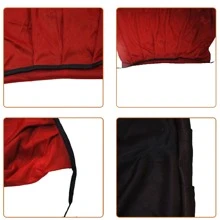 万圣节红色荧光面具和120厘米披风套装，适合节日角色扮演、万圣节服装、化装舞会、狂欢节等场合，也是一份不错的礼物。 - 紅色 - 查看 4