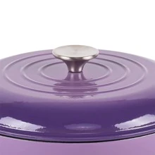 Purple Home Use Cast Iron Pot - Purple - View 9