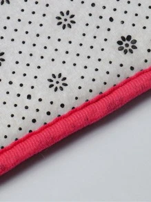 1 Stück Herz geprägter Bodenmatte, minimalistisch süße Flanell rechteckige weiche saugfähige Teppichfläche, geeignet für Wohnzimmer, Schlafzimmer, Badezimmer, Zuhause, ideal für Valentinstag Badezimmer Dekoration Badematte, Outdoor-Teppich, Türmatte, Herbstdekoration, Badezimmer-Accessoires, Schulanfang Eingangsbereich Dekoration - Heißes Pink - Übersicht 7