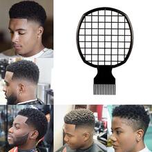 Swist 梳子，头发海绵刷升级版扭梳，比头发海绵更适合男女卷发（黑色） - 黑色 - 查看 6