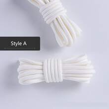 1對的厚圓形鞋帶適用於運動鞋 - 彩色 - 查看 2