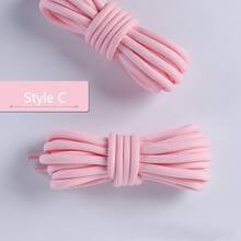 1對的厚圓形鞋帶適用於運動鞋 - 彩色 - 查看 4