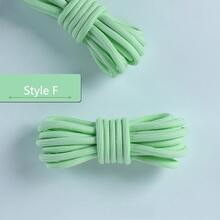 1對的厚圓形鞋帶適用於運動鞋 - 彩色 - 查看 7