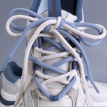 1對的厚圓形鞋帶適用於運動鞋 - 彩色 - 查看 10