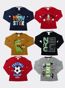 Tween Boys T-Shirts - 彩色 - 查看 1