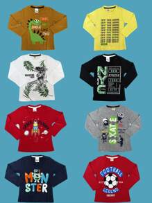 Tween Boys T-Shirts - 彩色 - 查看 3