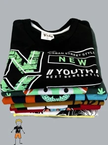 Tween Boys T-Shirts - 彩色 - 查看 4