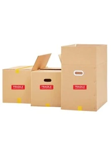 1 Roll Fragile Warning Sticker Label, Handle With Care, For Shipping And Packaging Label - Multicolor - View 5