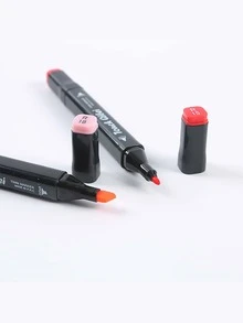 1件套混色記號筆 - 黑色 - 查看 5