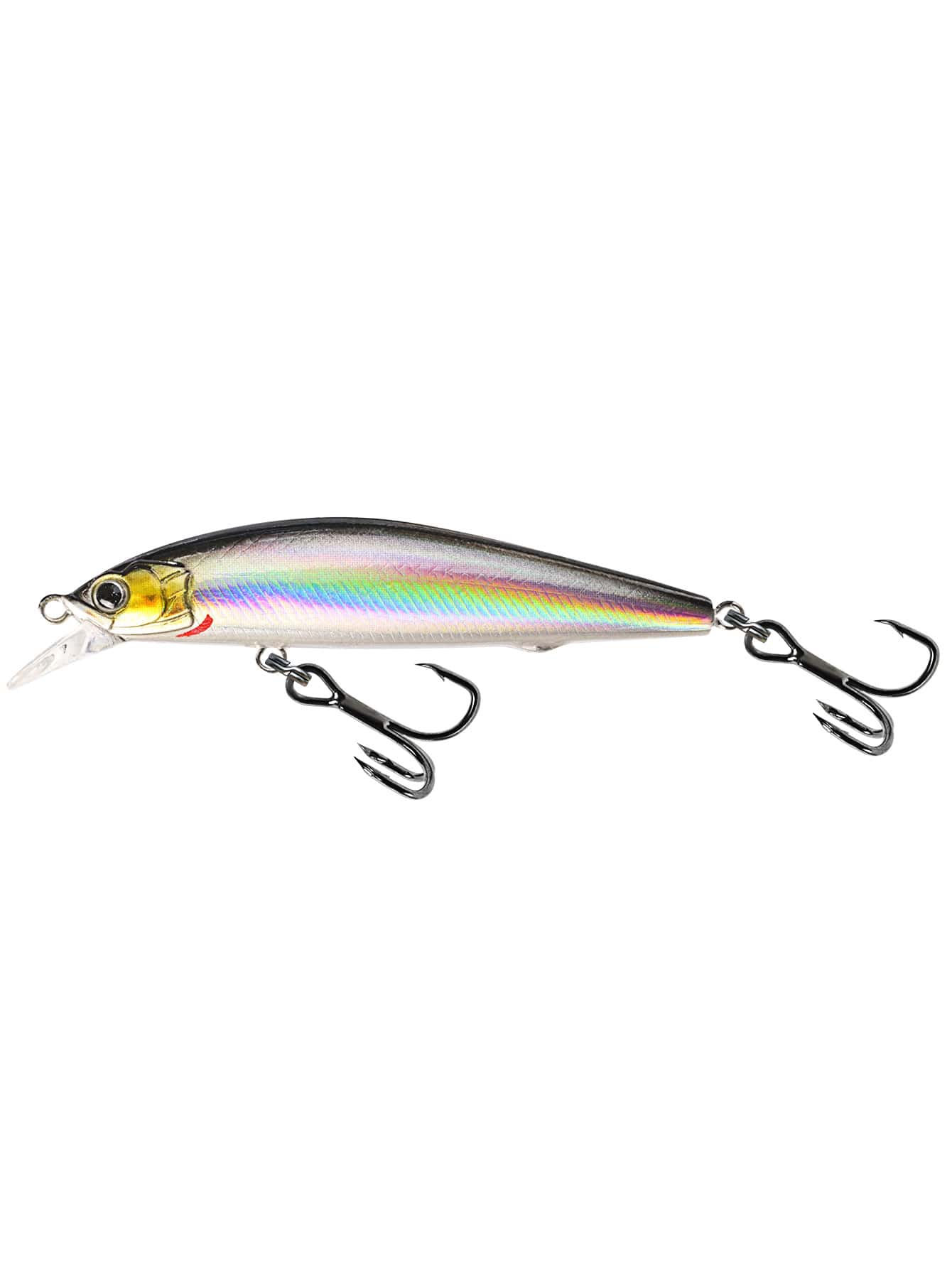 2 white floating hover water mimetic lures specially designed for sea