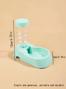 1入組自動寵物飲水器適用於狗狗和貓適用於誘導喝水 - 彩色 - 查看 5