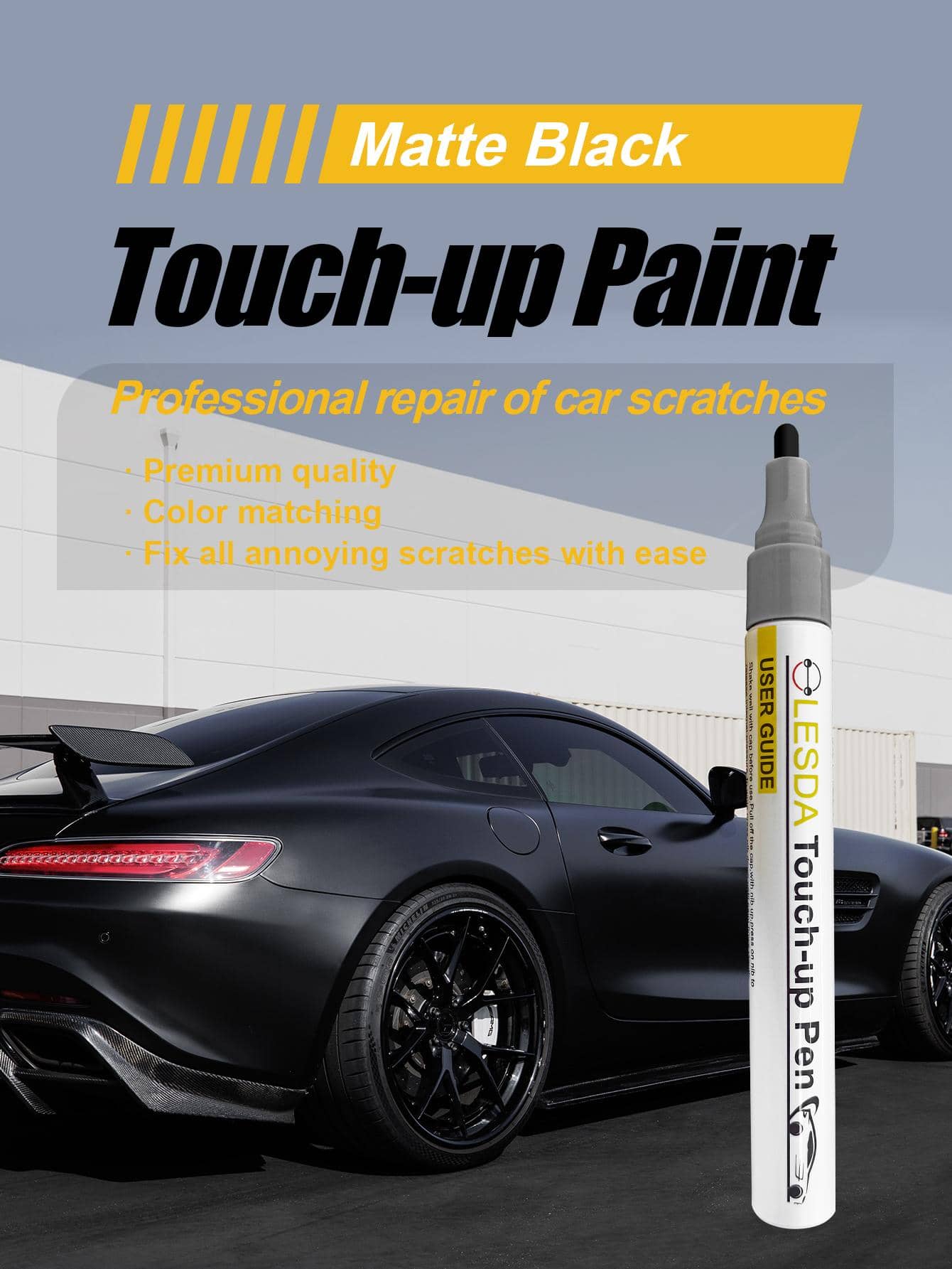 Matte Black Touch Up Paint Pen SHEIN USA