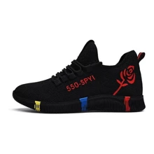 Zapatillas de Tenis para Mujer, Zapatos Comodos Mujer, Tenis Deportivos De Malla Transpirable con Amortiguador de Aire, Calzado de Caminata para Mujer/tenis mujer/zapatos mujer/zapatos mujer comodos/zapatos/boston rain/boston rain/zapatos comodos mujer confort/tenis para caminar mujer/tenis para caminar mujer/zapatos de mujer - Rojo - Ver 5