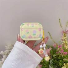 Flower Pattern Case Compatible With AirPods