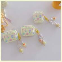 Flower Pattern Case Compatible With AirPods