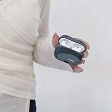 Funda de auriculares con diseño de panda - Negro - Ver 2