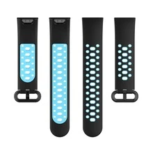 Compatible With Redmi Watch 2 Lite, Redmi Watch 2, Redmi Horloge 2, Xiaomi Mi Watch Lite 2, Xiaomi Poco Watch - Two-color Watch Strap - Blue - View 5