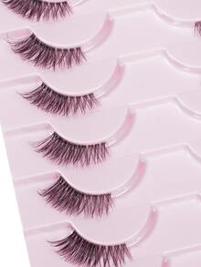 眼尾拉長款假睫毛 - 黑色 - 查看 4