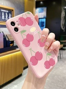 櫻桃圖案手機殼