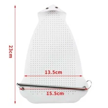 TEFLON PROTECTOR PLANCHA ANTI QUEMADURAS BURRO FUNDA ROPA - Blanco - Ver 3