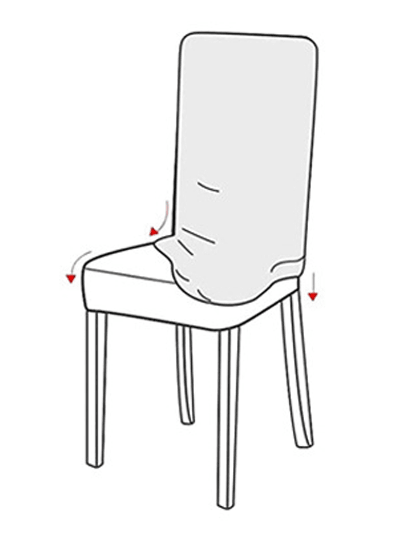 Solid Color Stretch Chair Cover SHEIN USA