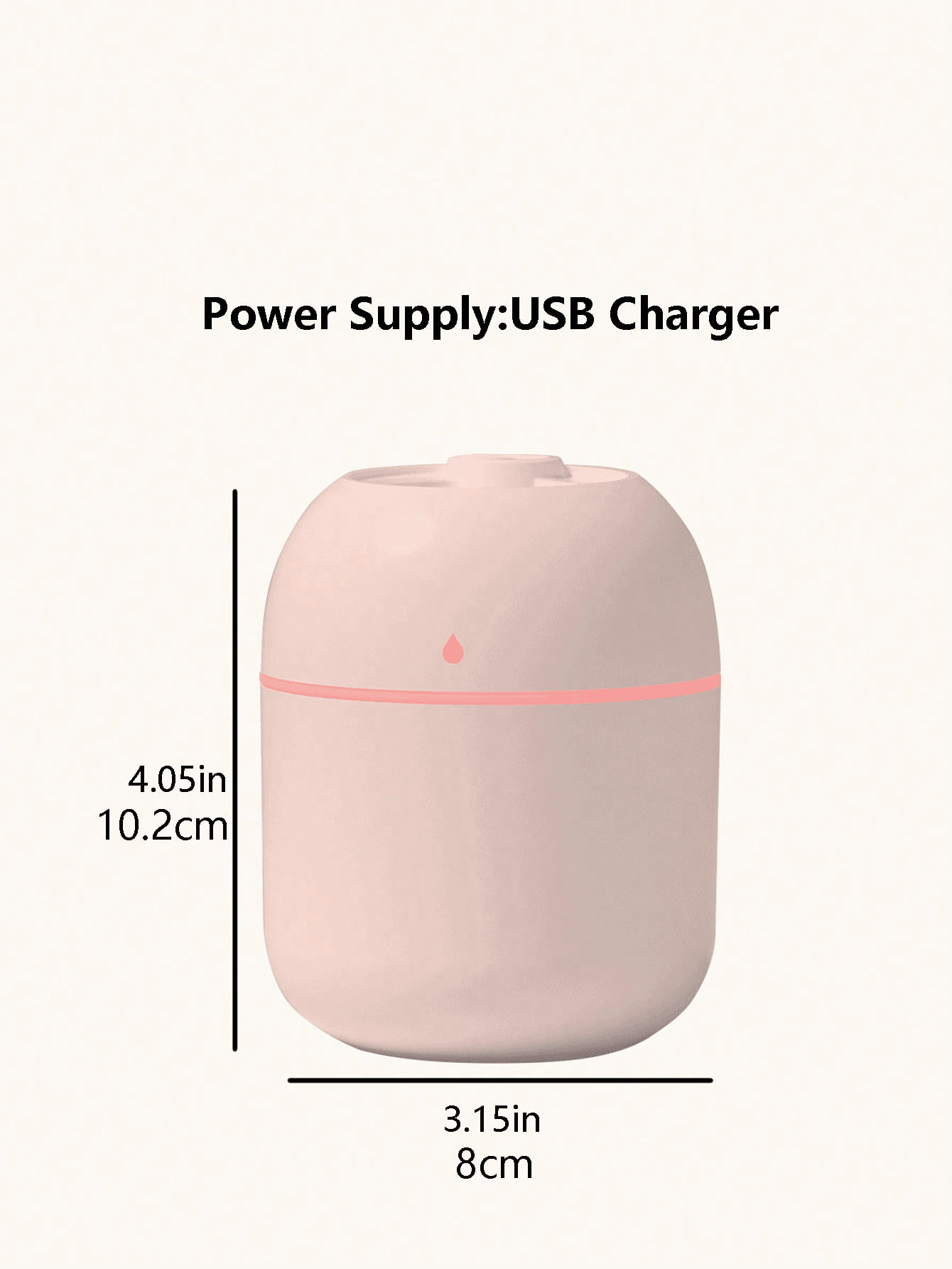 Mini Drop Shaped Humidifier For Home, Office, Desktop, Car, Dormitory ...